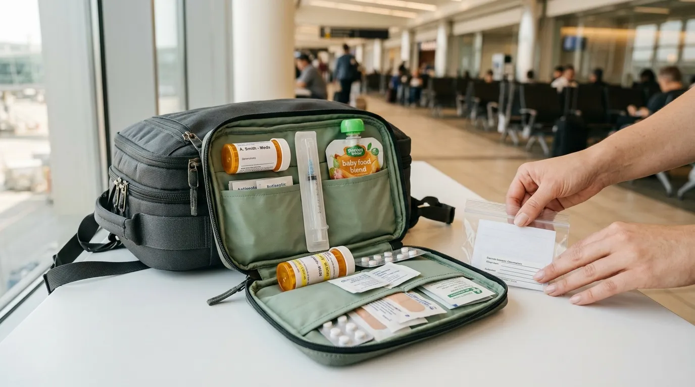 Trousse de toilette avion : l'essentiel pour 3 jours